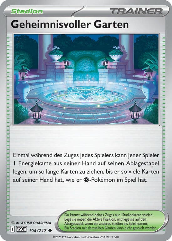 ASC194 - Geheimnisvoller Garten - Erhabene Helden - ME 2.5 - (ASC194/217)