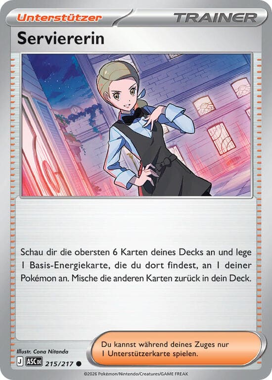 ASC215 - Serviererin - Erhabene Helden - ME 2.5 - (ASC215/217)