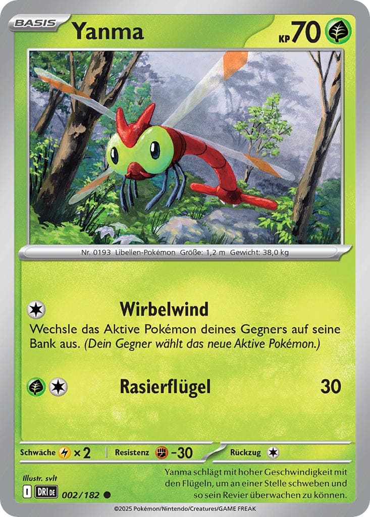 DRI002 - Yanma - Ewige Rivalen - KP 10 - (DRI002/182)
