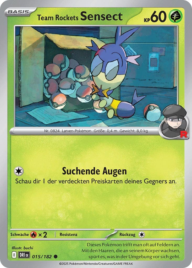 DRI015 - Team Rockets Sensect - Ewige Rivalen - KP 10 - (DRI015/182)