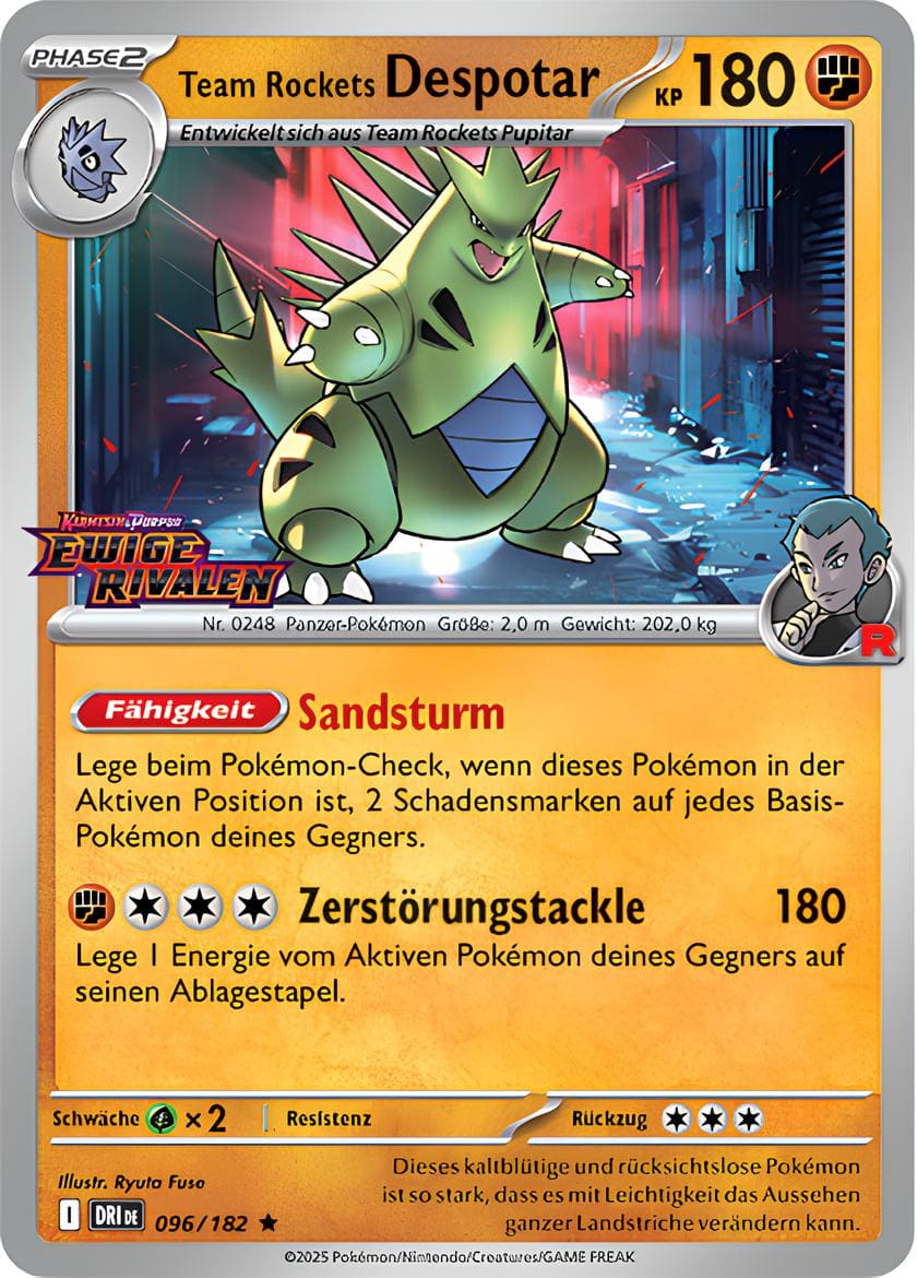 DRI096 - Team Rockets Despotar - Ewige Rivalen - KP 10 - (DRI096/182)