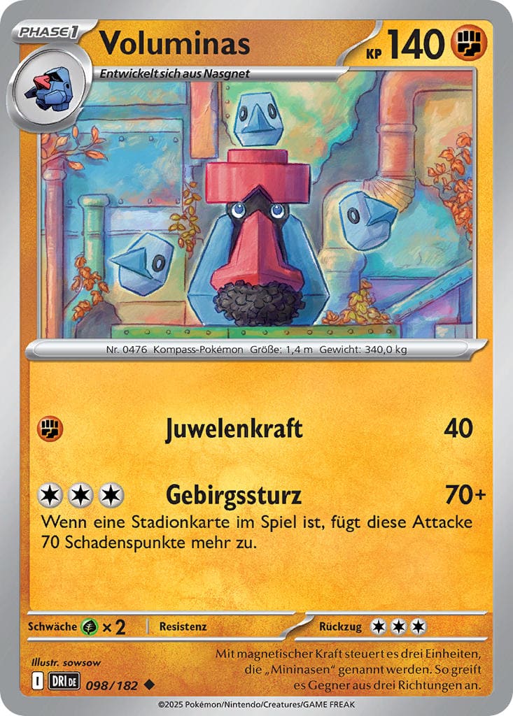 DRI098 - Voluminas - Ewige Rivalen - KP 10 - (DRI098/182)