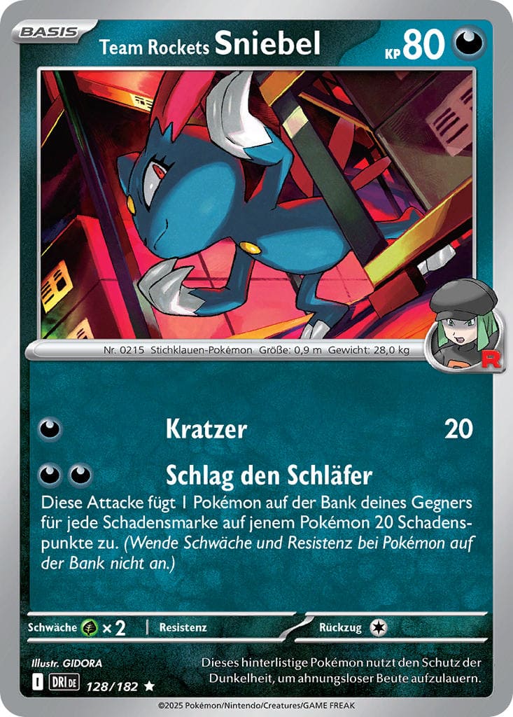 DRI128 - Team Rockets Sniebel - Ewige Rivalen - KP 10 - (DRI128/182)