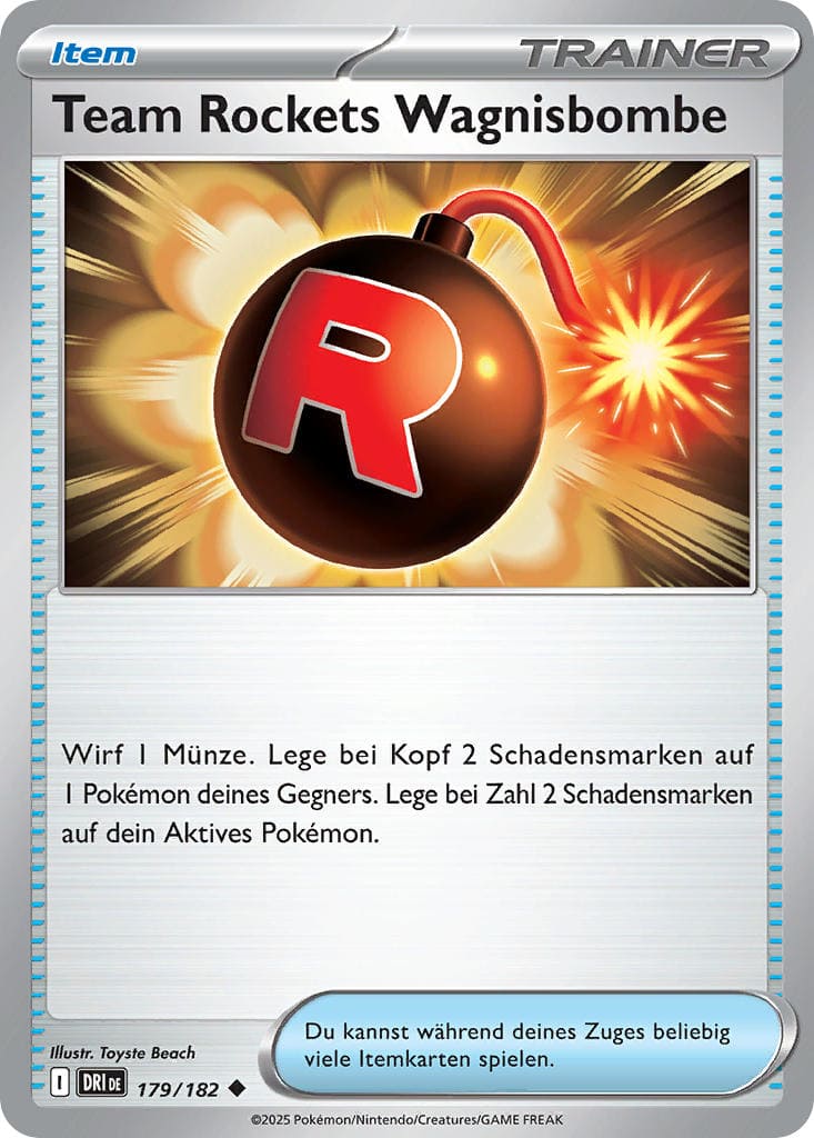 DRI179 - Team Rockets Wagnisbombe - Ewige Rivalen - KP 10 - (DRI179/182)