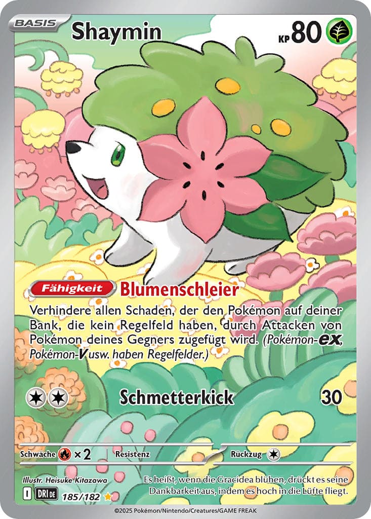 DRI185 - Shaymin - Ewige Rivalen - KP 10 - (DRI185/182)