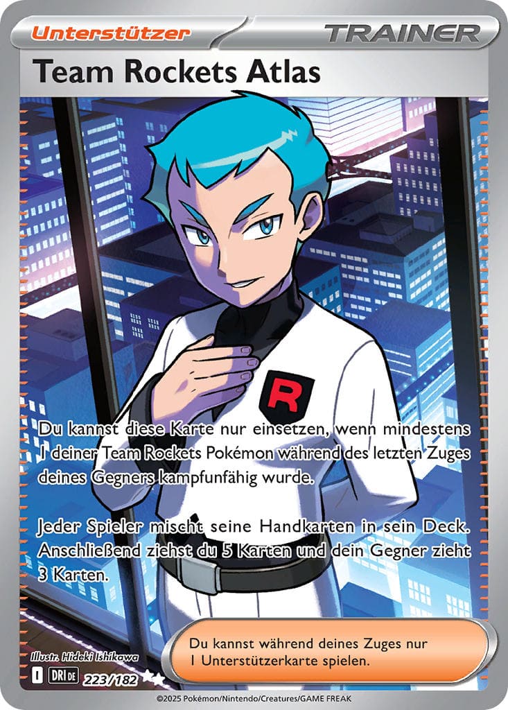 DRI223 - Team Rockets Atlas - Ewige Rivalen - KP 10 - (DRI223/182)