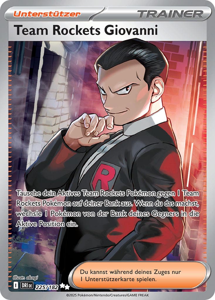 DRI225 - Team Rockets Giovanni - Ewige Rivalen - KP 10 - (DRI225/182)