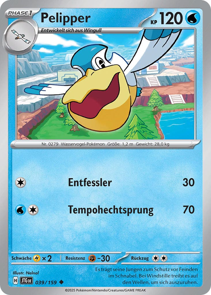 JTG039 - Pelipper - Reisegefährten - KP 09 - (JTG039/159)
