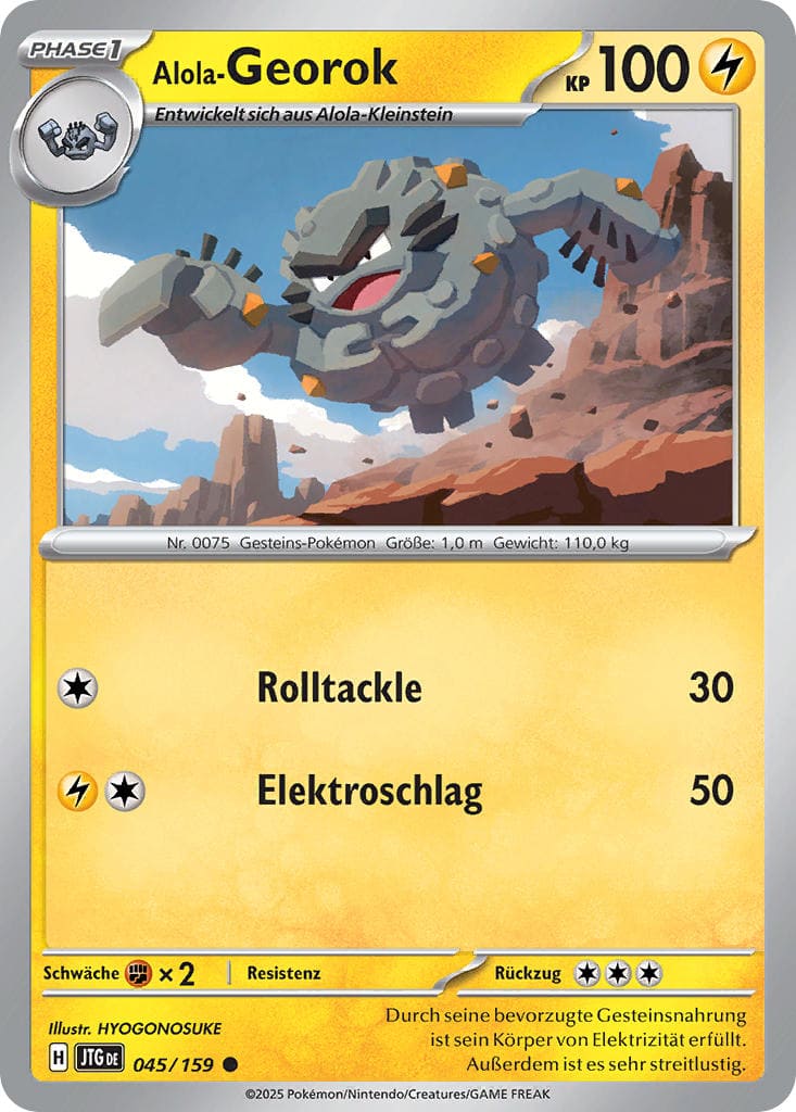 JTG045 - Alola-Georok - Reisegefährten - KP 09 - (JTG045/159)