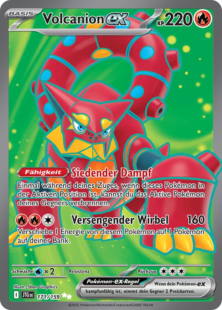 JTG171 - Volcanion EX - Reisegefährten - KP 09 - (JTG171/159)