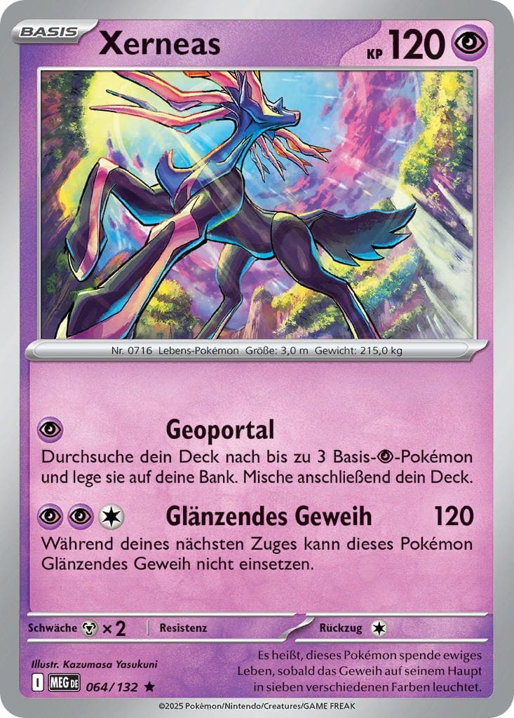 MEG064 - Xerneas - Mega Entwicklung - ME 01 - (MEG064/132)