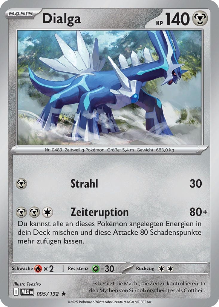 MEG095 - Dialga - Mega Entwicklung - ME 01 - (MEG095/132)