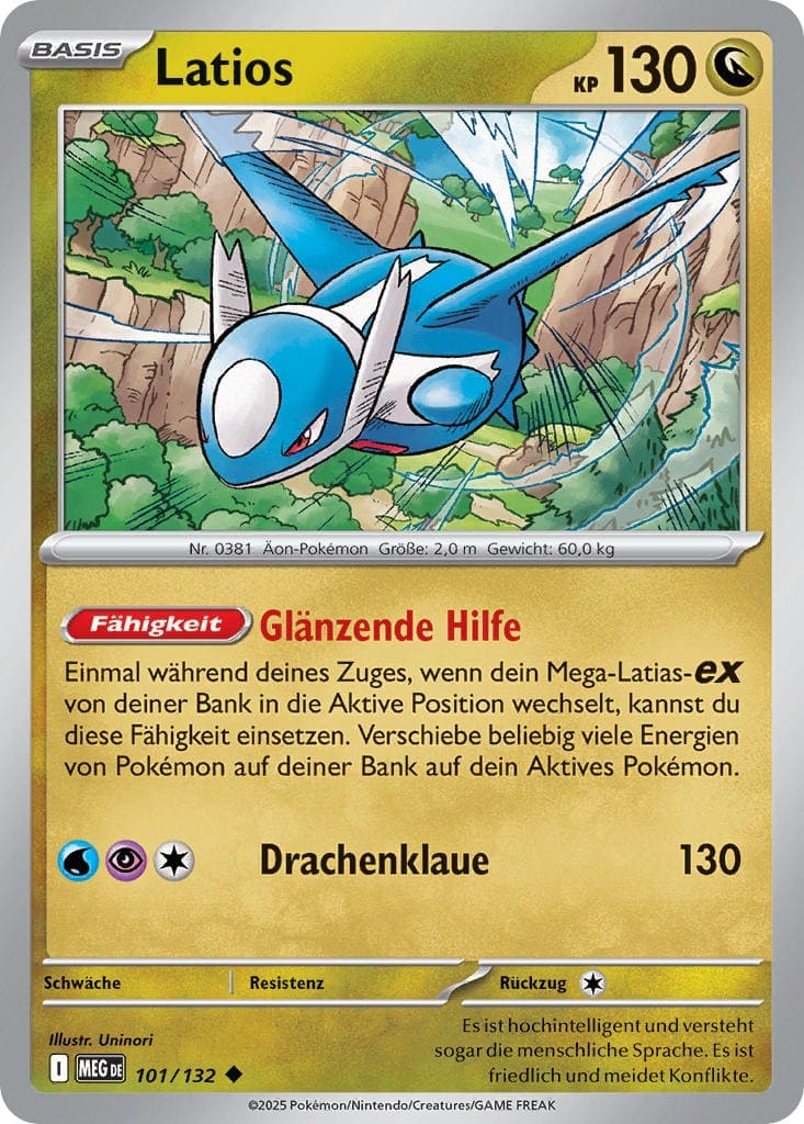 MEG101 - Latios - Mega Entwicklung - ME 01 - (MEG101/132)