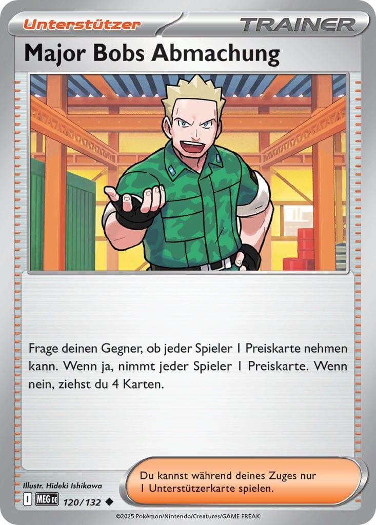 MEG120 - Major Bobs Abmachung - Mega Entwicklung - ME 01 - (MEG120/132)