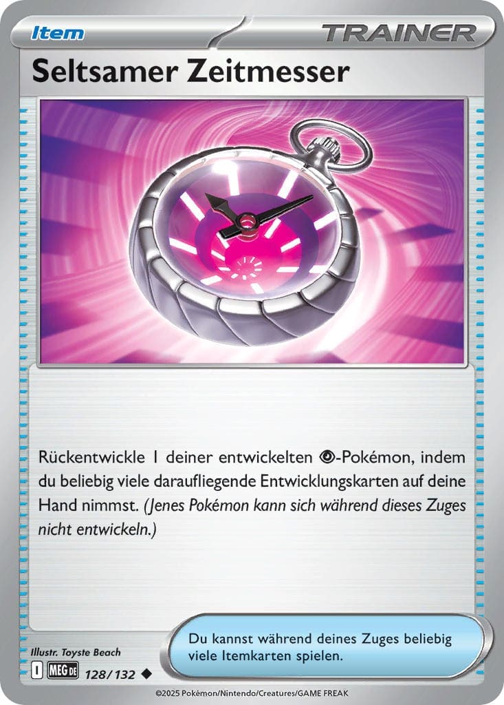 MEG128 - Seltsamer Zeitmesser - Mega Entwicklung - ME 01 - (MEG128/132)