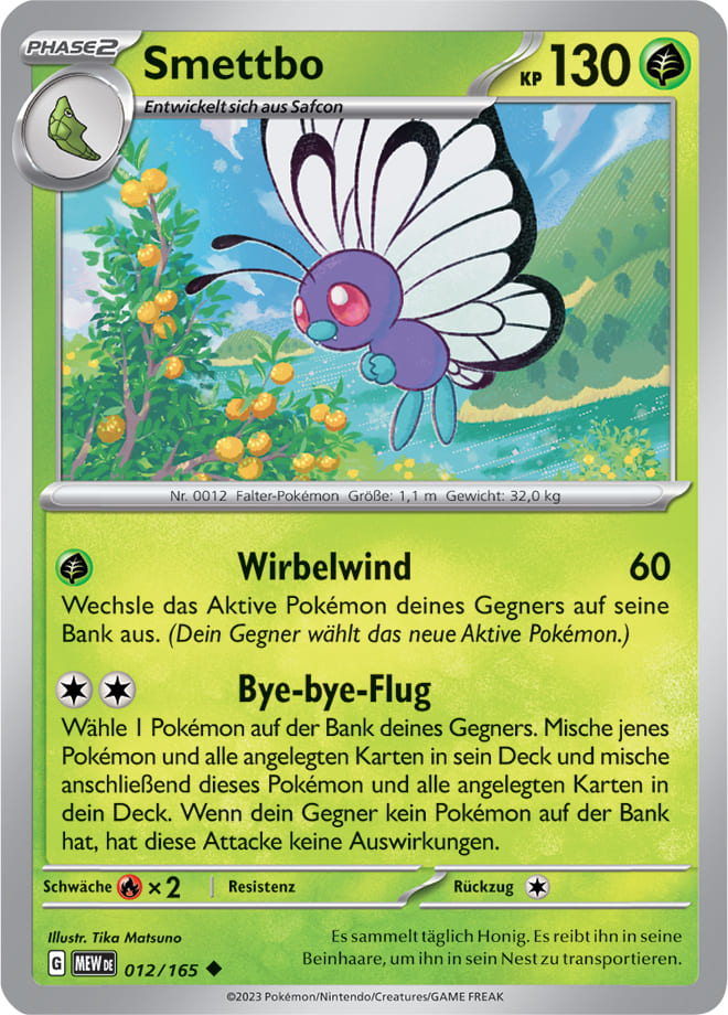 MEW012 - Smettbo - 151 - KP 3.5 - (MEW012/165)