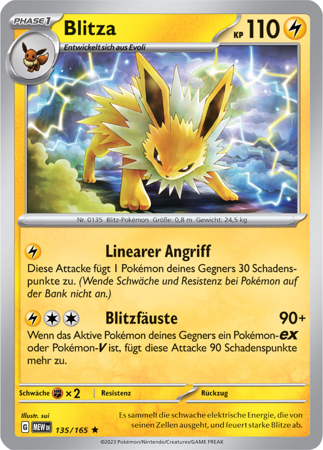 MEW135 - Blitza - 151 - KP 3.5 - (MEW135/165)