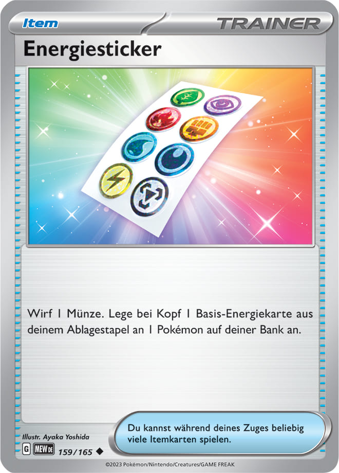 MEW159 - Energiesticker - 151 - KP 3.5 - (MEW159/165)