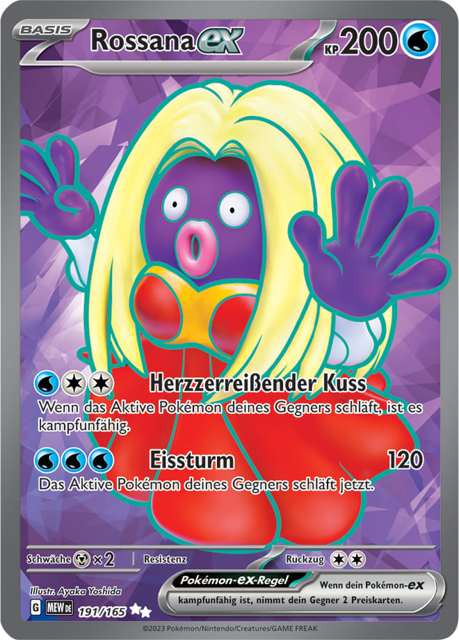 MEW191 - Rossana EX - 151 - KP 3.5 - (MEW191/165)