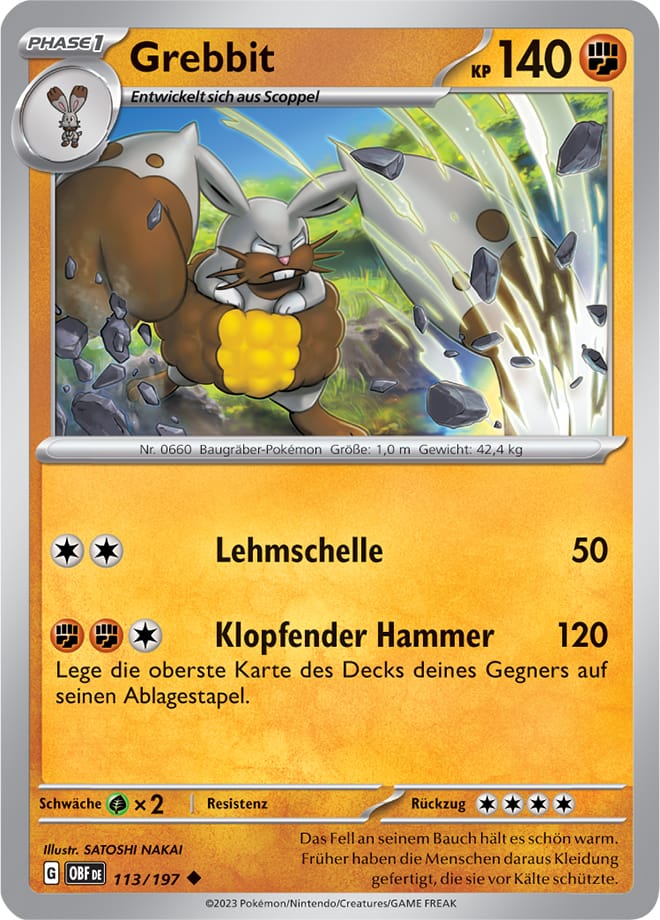 OBF113 - Grebbit - Obsidianflammen - KP 03 - (OBF113/197)