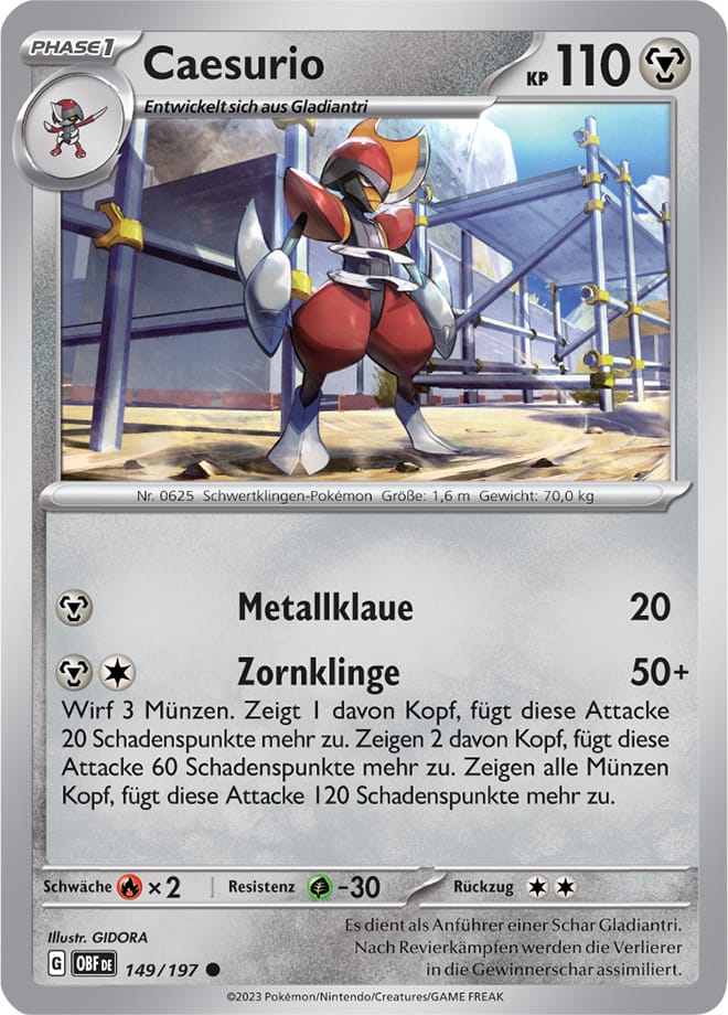 OBF149 - Caesurio - Obsidianflammen - KP 03 - (OBF149/197)