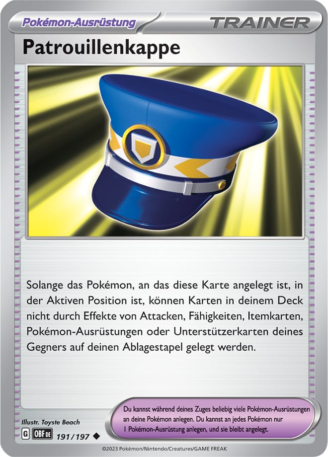 OBF191 - Patrouillenkappe - Obsidianflammen - KP 03 - (OBF191/197)