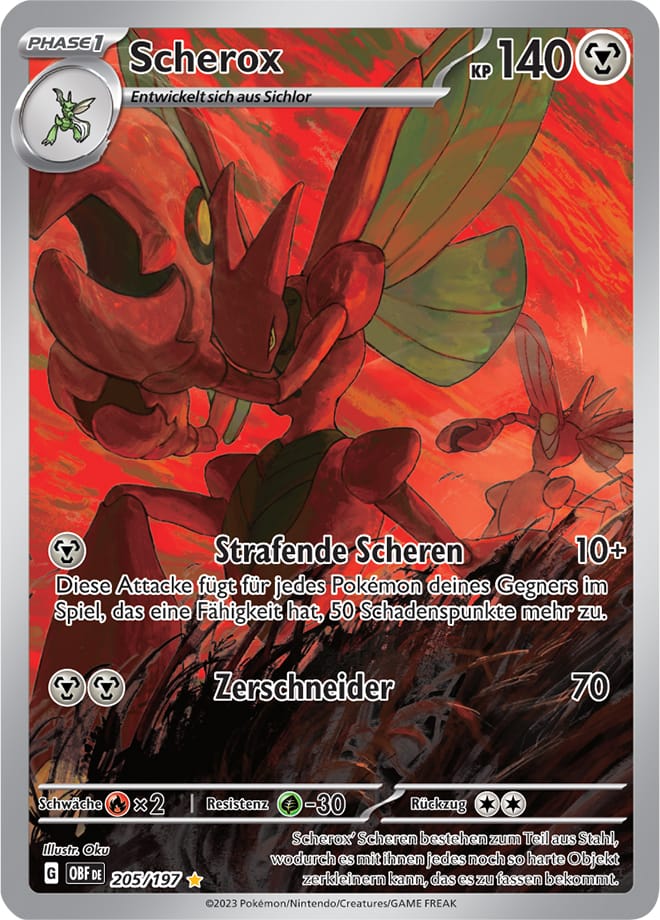 OBF205 - Scherox - Obsidianflammen - KP 03 - (OBF205/197)