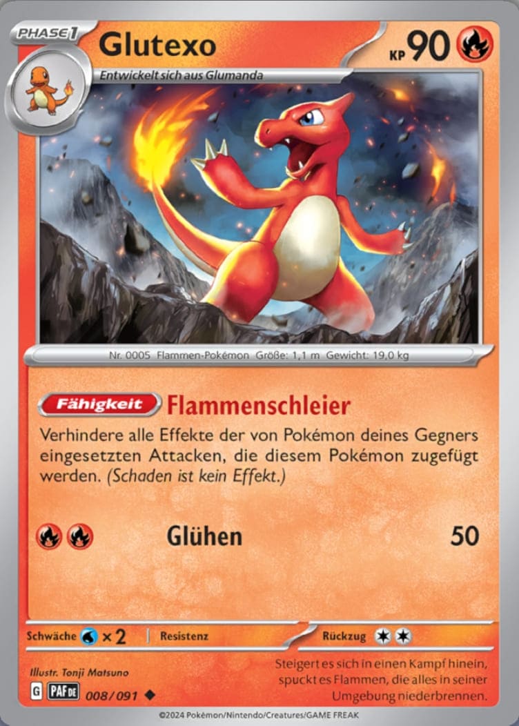 PAF008 - Glutexo - Paldeas Schicksale - KP 4.5 - (PAF008/91)