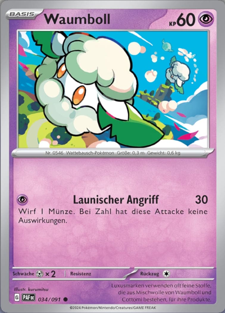 PAF034 - Waumboll - Paldeas Schicksale - KP 4.5 - (PAF034/91)