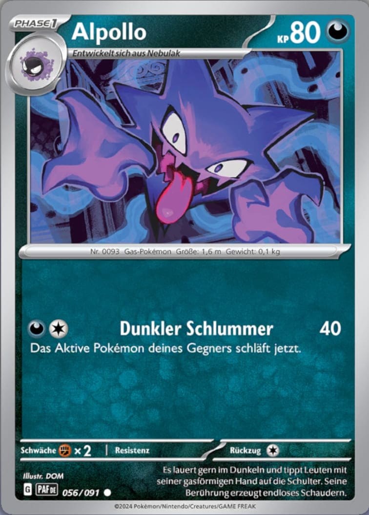 PAF056 - Alpollo - Paldeas Schicksale - KP 4.5 - (PAF056/91)