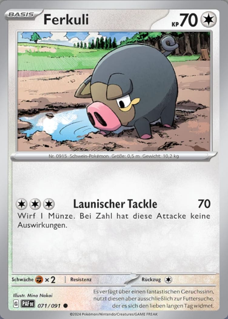 PAF071 - Ferkuli - Paldeas Schicksale - KP 4.5 - (PAF071/91)
