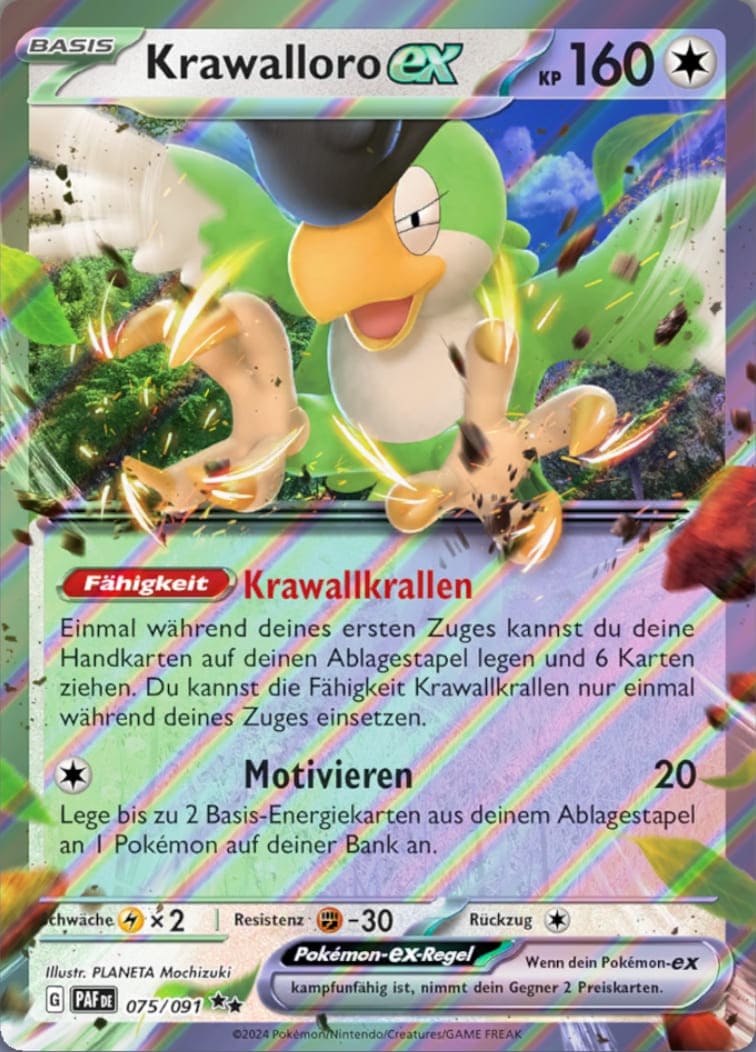 PAF075 - Krawalloro ex - Paldeas Schicksale - KP 4.5 - (PAF075/91)