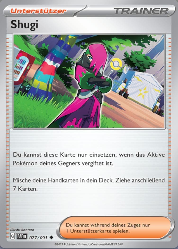 PAF077 - Shugi - Paldeas Schicksale - KP 4.5 - (PAF077/91)