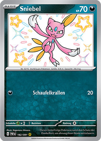 PAF182 - Sniebel - Paldeas Schicksale - KP 4.5 - (PAF182/91)