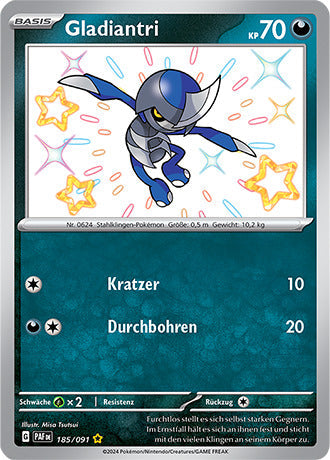PAF185 - Gladiantri - Paldeas Schicksale - KP 4.5 - (PAF185/91)