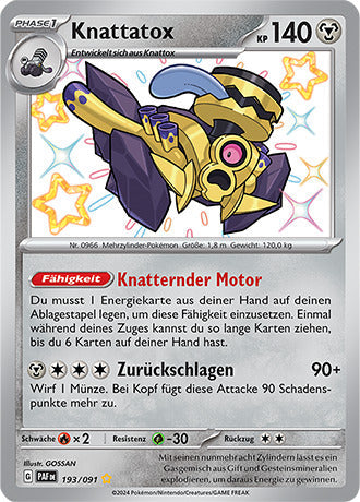 PAF193 - Knattatox - Paldeas Schicksale - KP 4.5 - (PAF193/91)