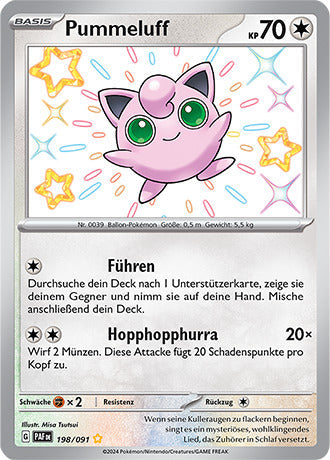 PAF198 - Pummeluff - Paldeas Schicksale - KP 4.5 - (PAF198/91)