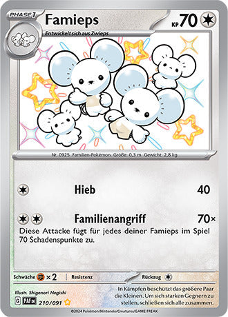 PAF210 - Famieps - Paldeas Schicksale - KP 4.5 - (PAF210/91)