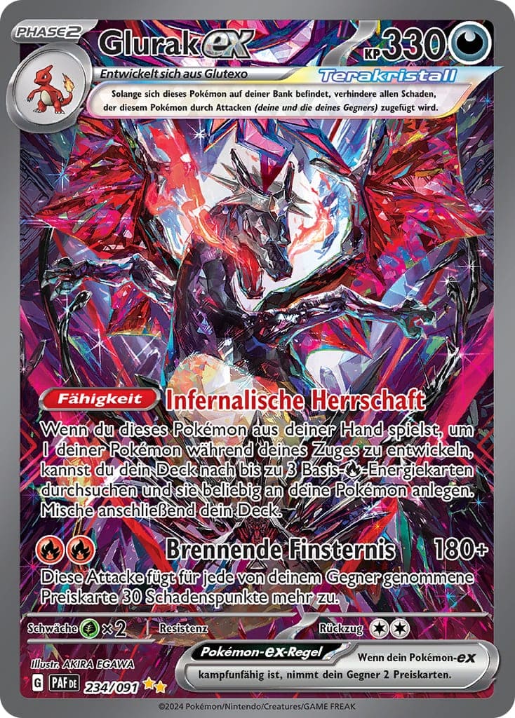 PAF234 - Glurak - Paldeas Schicksale - KP 4.5 - (PAF234/91)