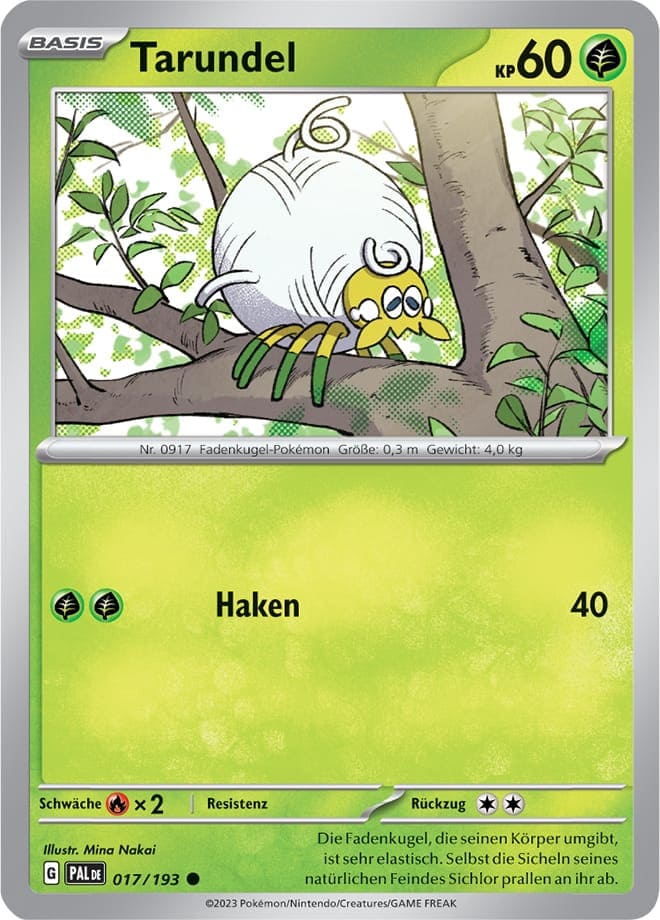 PAL017 - Tarundel - Entwicklungen in Paldea - KP 02 - (PAL017/193)