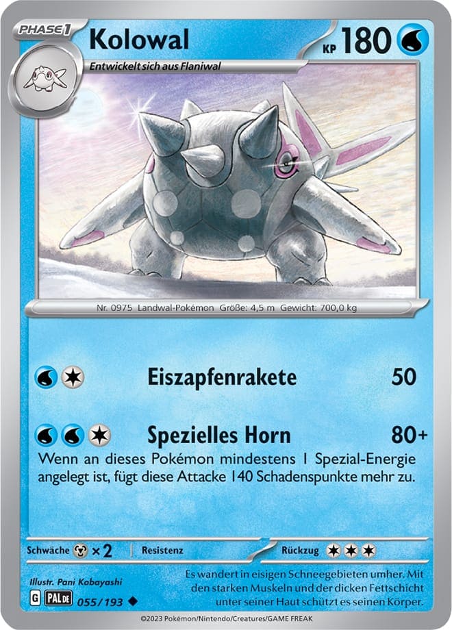 PAL055 - Kolowal - Entwicklungen in Paldea - KP 02 - (PAL055/193)