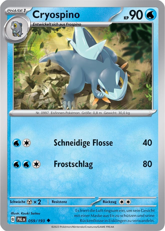 PAL059 - Cryospino - Entwicklungen in Paldea - KP 02 - (PAL059/193)