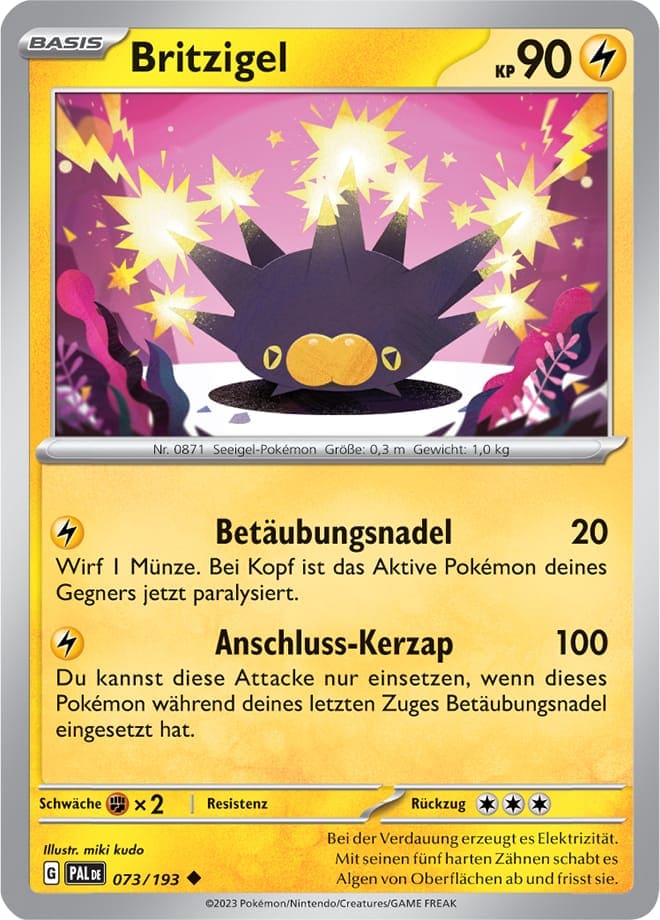 PAL073 - Britzigel - Entwicklungen in Paldea - KP 02 - (PAL073/193)