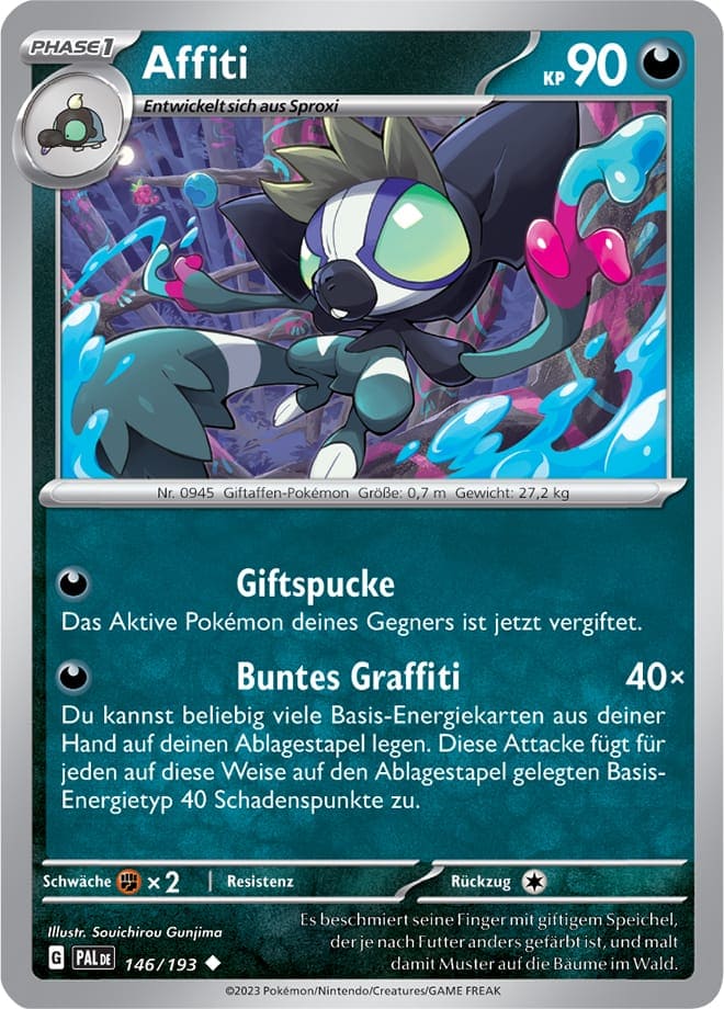 PAL146 - Affiti - Entwicklungen in Paldea - KP 02 - (PAL146/193)