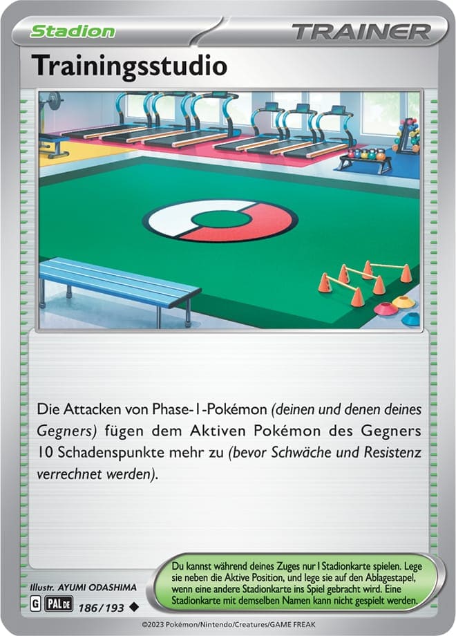 PAL186 - Trainingsstudio - Entwicklungen in Paldea - KP 02 - (PAL186/193)