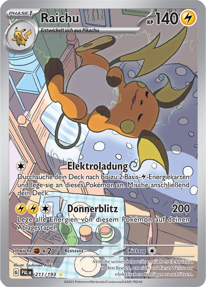 PAL211 - Raichu - Entwicklungen in Paldea - KP 02 - (PAL211/193)