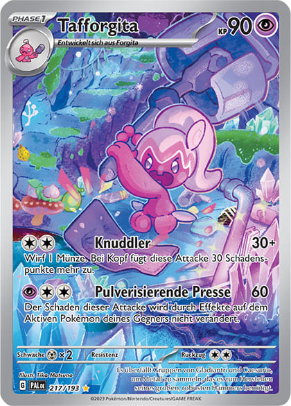 PAL217 - Tafforgita - Entwicklungen in Paldea - KP 02 - (PAL217/193)