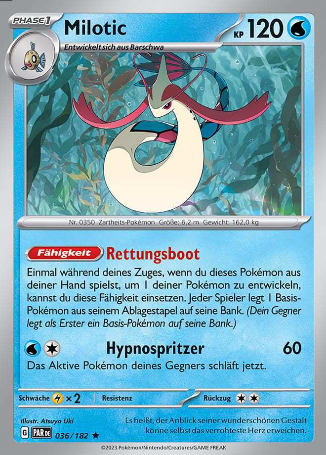 PAR036 - Milotic - Paradoxrift - KP 04 - (PAR036/182)