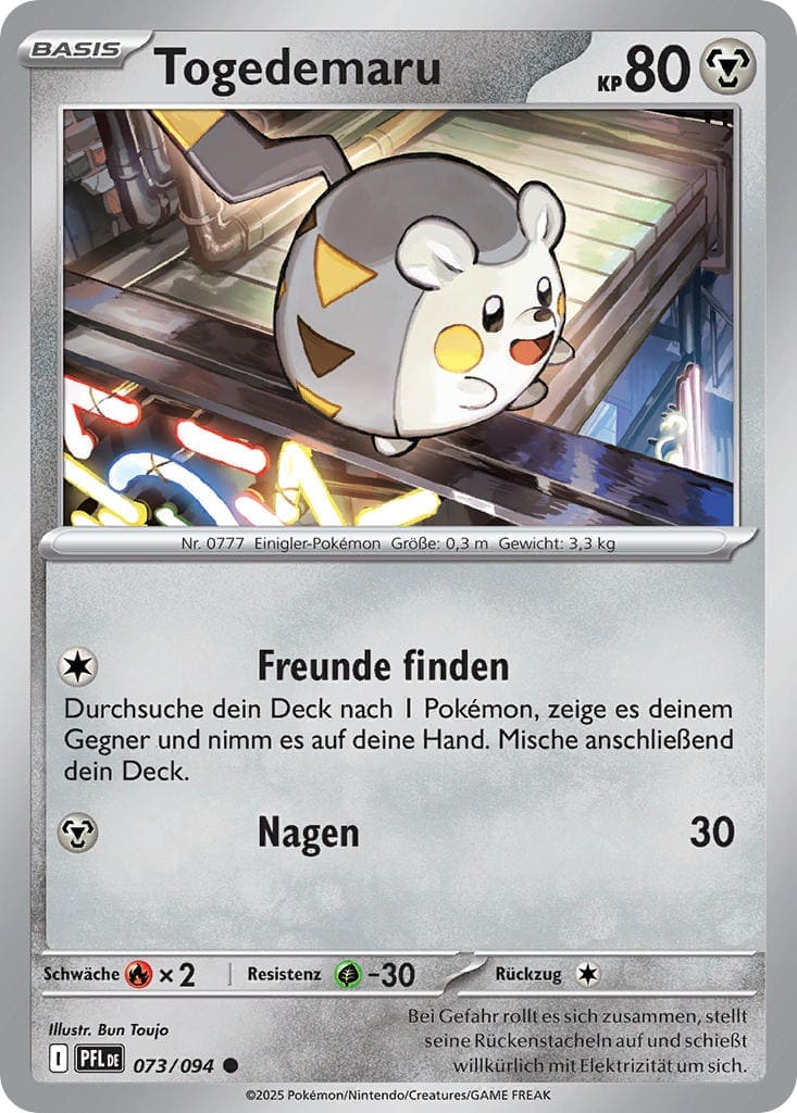 PFL073 - Togedemaru - Fatale Flammen - ME 02 - (PFL073/94)