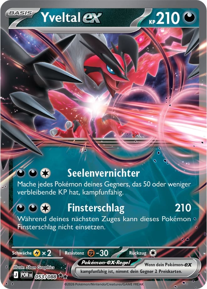 POR053 - Yveltal ex